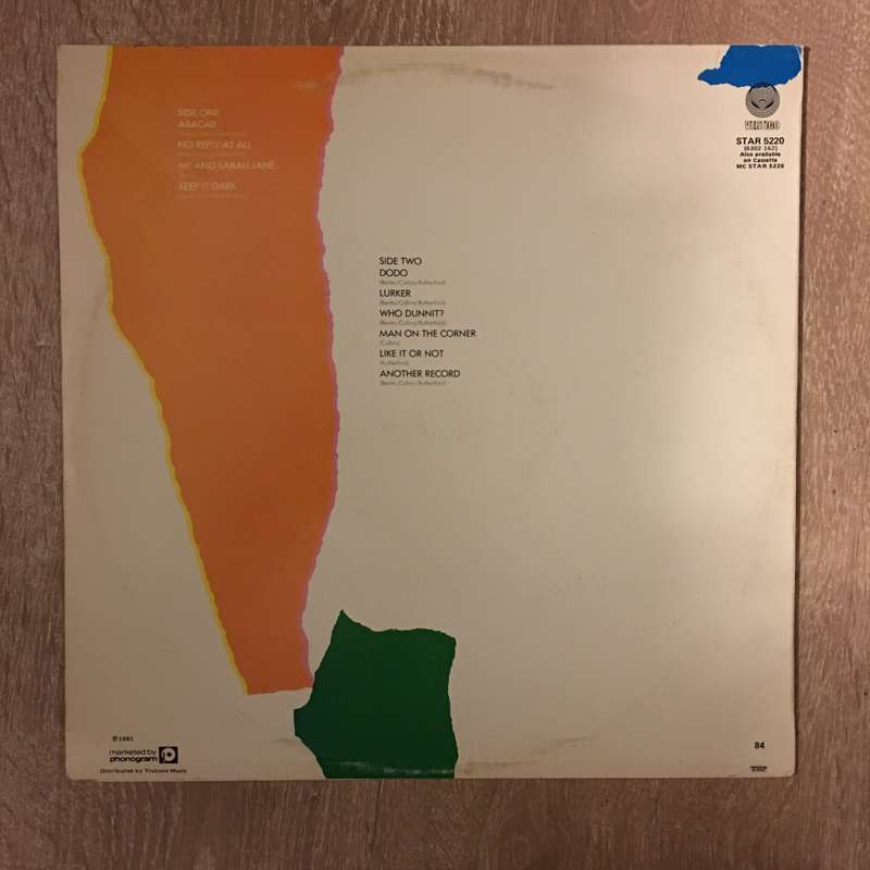 Genesis - Abacab - Vinyl LP Record (VG+)