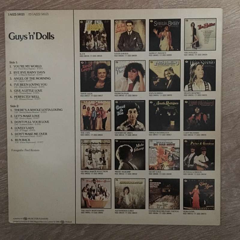 Guys 'n Dolls - Vinyl LP Record - Opened  - Very-Good- Quality (VG-)