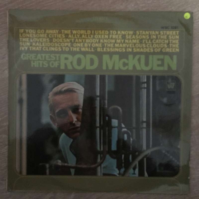 Greatest Hits Of Rod McKuen - Vinyl LP Record - Opened  - Very-Good Quality (VG)