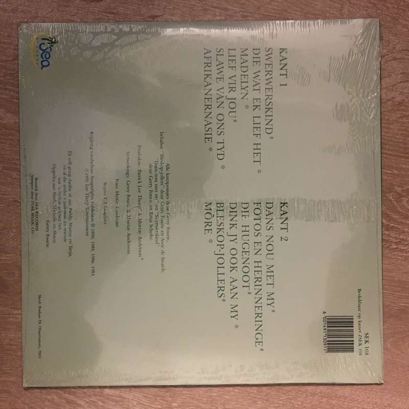 Gerry Fourie - Kaapse Hugenoot  -  Vinyl LP - Sealed