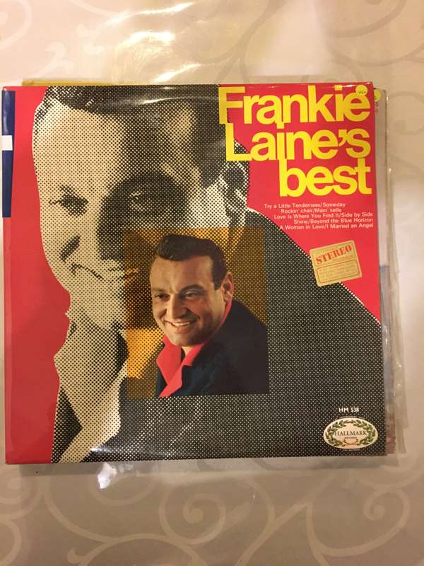 Frankie Laine's Best - Vinyl LP Record - Opened  - Very-Good+ Quality (VG+)
