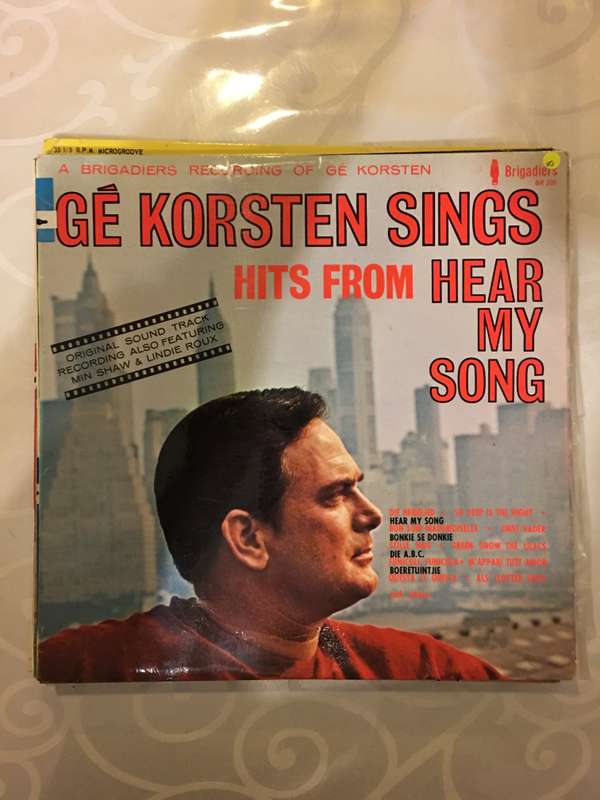 Ge Korsten Sings Hits from Hear My Song - Vinyl LP Record - Opened  - Very-Good Quality (VG)