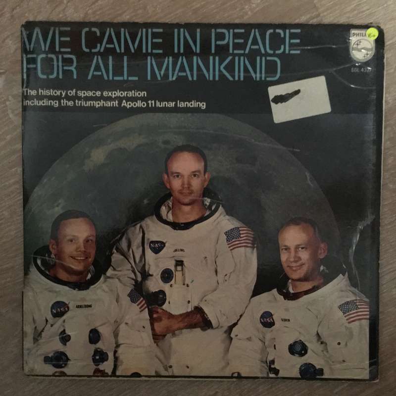 We Came In Peace For All Mankind, The Apollo Story incl Brochure  - Vinyl LP Record - Opened  - V...