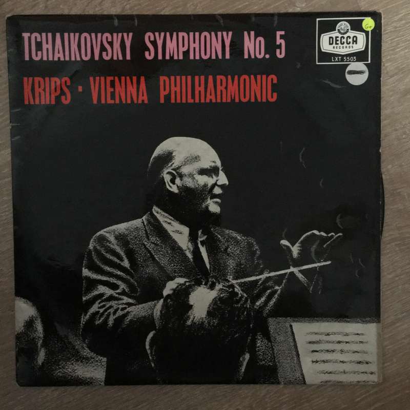 Tchaikovsky - Krips  Vienna Philharmonic  Symphony No. 5  Vinyl LP Record - Opened...