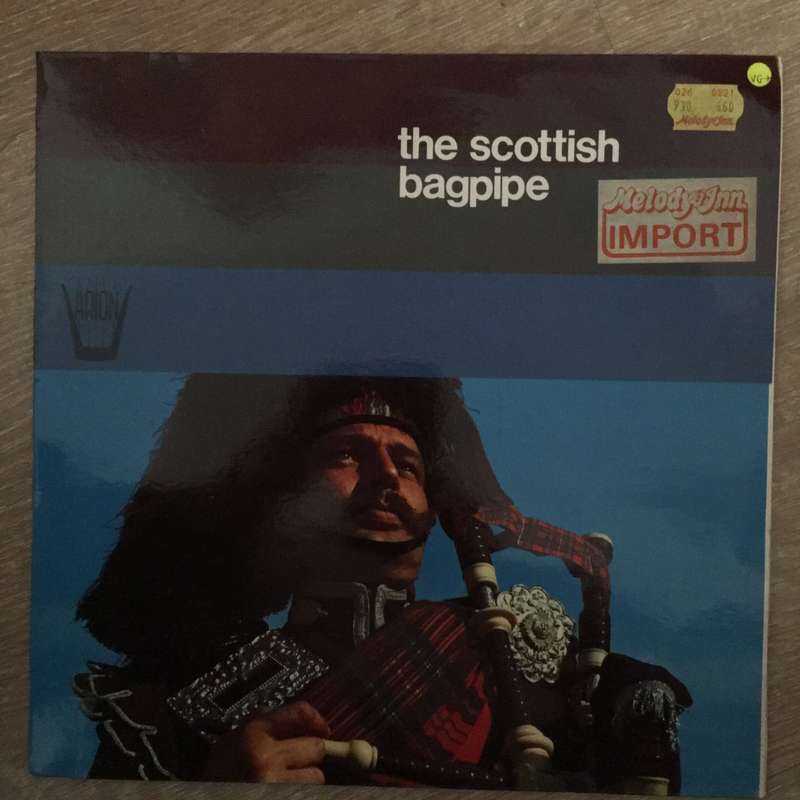 The Scottish Bagpipe -  Vinyl LP Record - Opened  - Very-Good+ Quality (VG+)