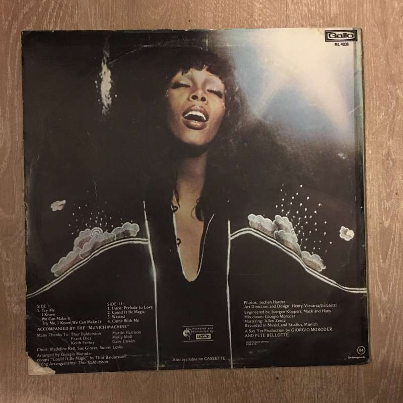 Donna Summer - A Love Trilogy - Vinyl LP Record  - Very-Good+ Quality (VG+)