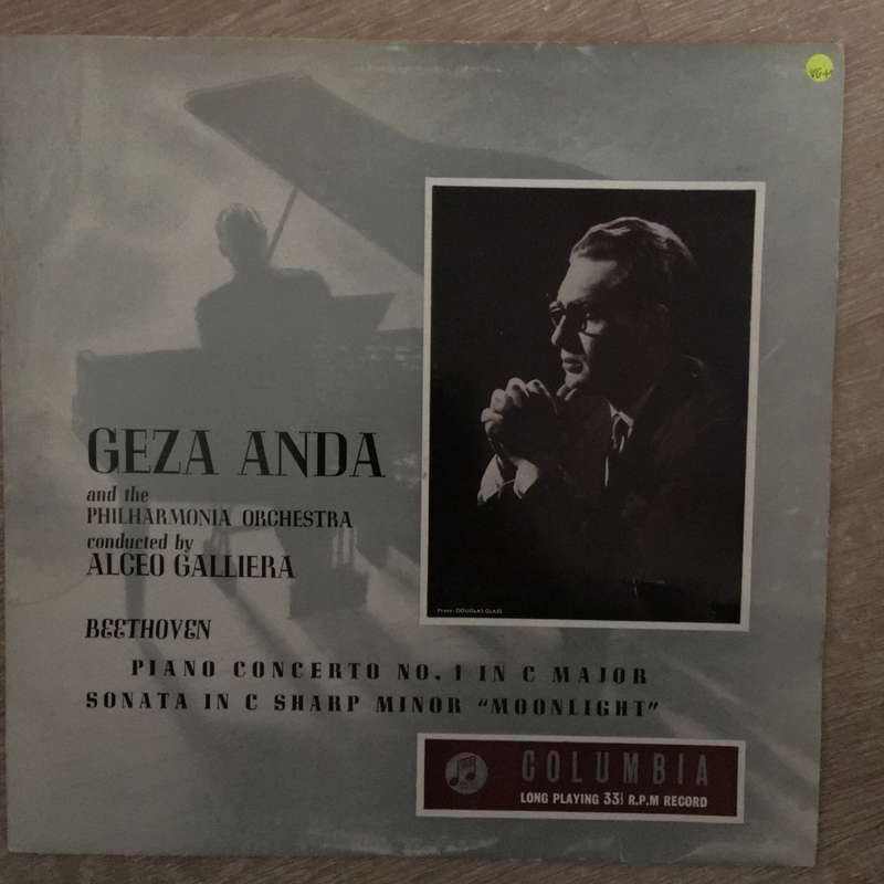 Geza Anda - Beethoven Piano Concerto No 1 in C Major  Vinyl LP Record - Opened  - Very-Good...