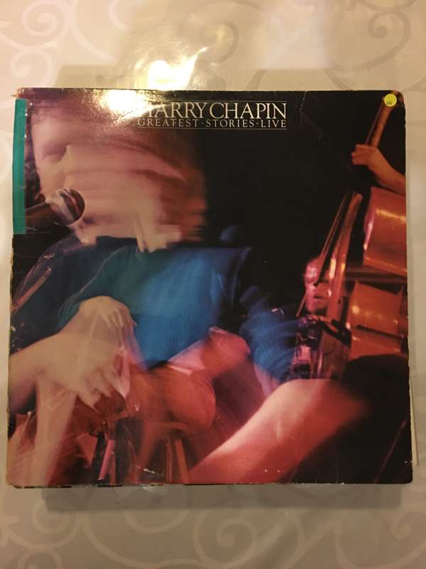 Harry Chaplin - Greatest Stories - Live -  Vinyl LP Record - Opened  - Very-Good Quality (VG)