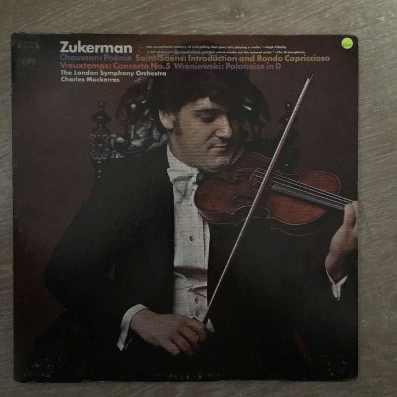 Zukerman, The London Symphony Orchestra, Charles Mackerras - Chausson / Saint-Saëns / Vieuxtemps...