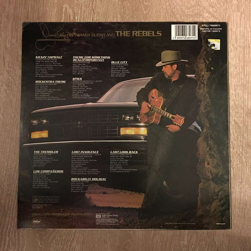 Duane Eddy & His "Twangy" Guitar And The Rebels -  Vinyl LP Record - Opened  - Very-Good Quality ...