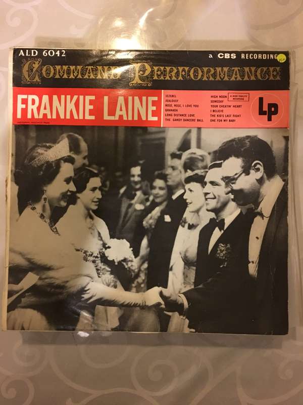 Command Performance - Frankie Laine -  Vinyl LP Record - Opened  - Very-Good+ Quality (VG+)