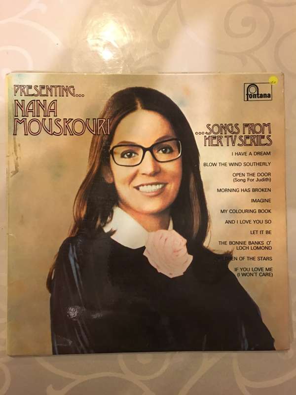 Nana Mouskouri - Songs From Her TV Series -  Vinyl LP Record - Opened  - Very-Good+ Quality (VG+)