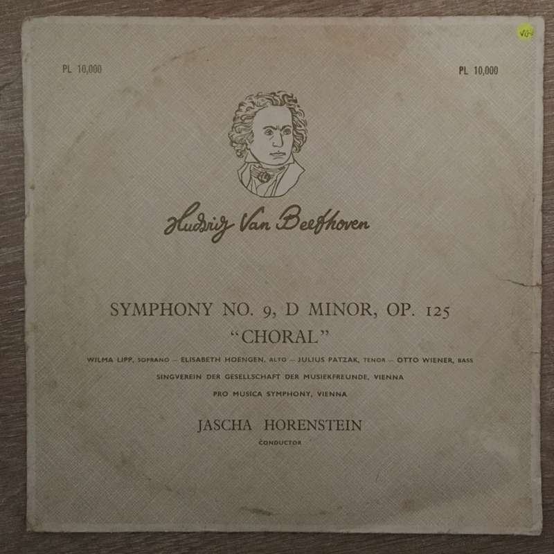 Beethoven  Symphony No. 9 In D Minor, Op. 125  Vinyl LP Record - Opened  - Very-Good+...
