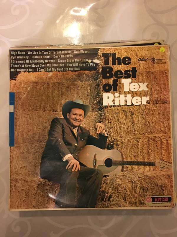 The Best of Tex Ritter - Vinyl LP Record - Opened  - Good Quality (G)
