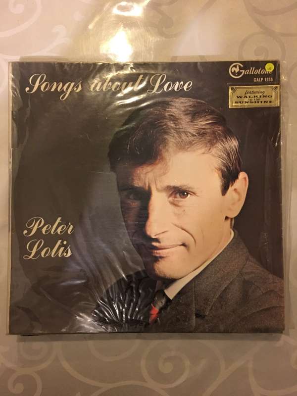 Peter Lotis - Songs About Love -  Vinyl LP Record - Opened  - Very-Good Quality (VG)