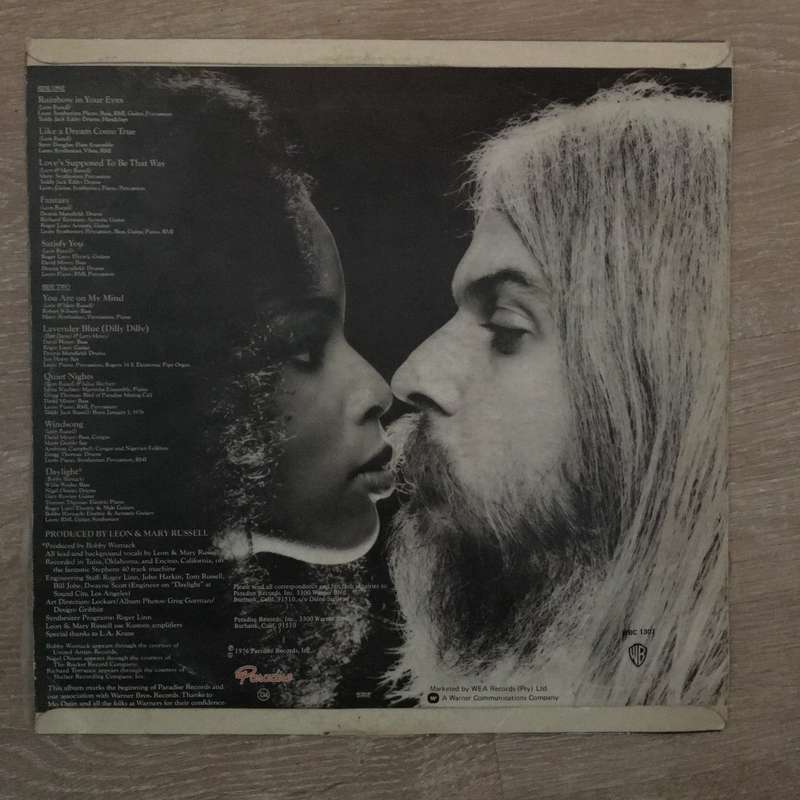 Leon & Mary Russell  Wedding Album - Vinyl LP Record - Opened  - Very-Good Quality (VG)