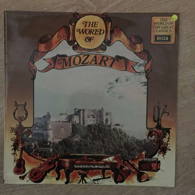 The World Of Mozart  Vinyl LP Record - Opened  - Very-Good+ Quality (VG+)