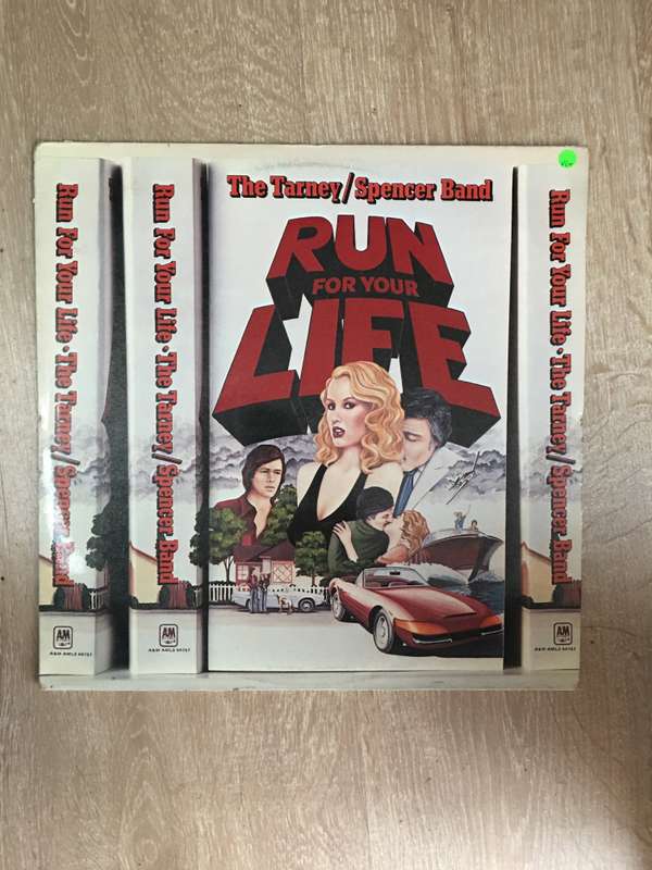 Turney Spencer Band - Run For Your Life - Vinyl LP Record - Opened  - Very-Good+ Quality (VG+)