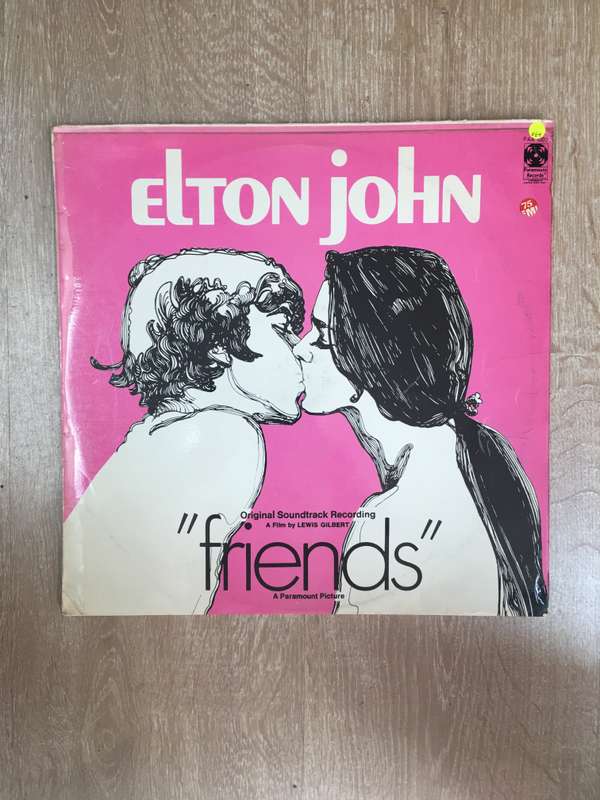 Elton John - Friends - Vinyl LP Record - Opened  - Very-Good+ Quality (VG+)