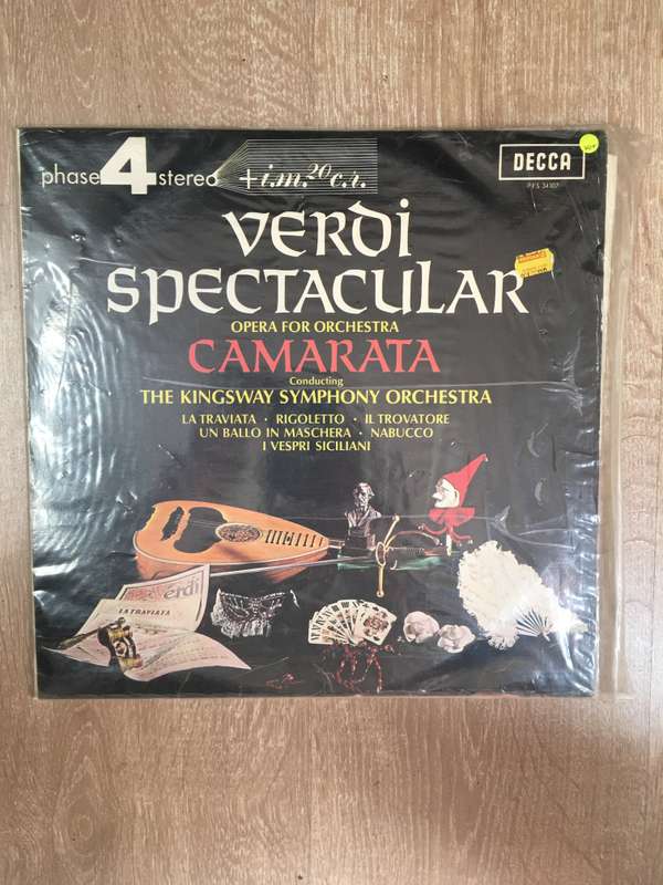 The Kingsway Symphony Orchestra  Verdi Spectacular - Vinyl LP Record - Opened  - Very-Good+...