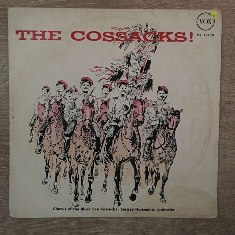 Chorus Of The Black Sea Cossacks  The Cossacks!  Vinyl LP Record - Opened  - Very-Goo...