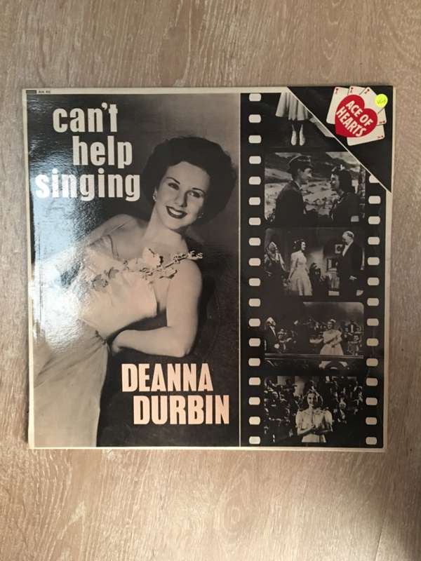 Deanna Durbin - Can't Help Singing - Vinyl LP Record - Opened  - Very-Good+ Quality (VG+)
