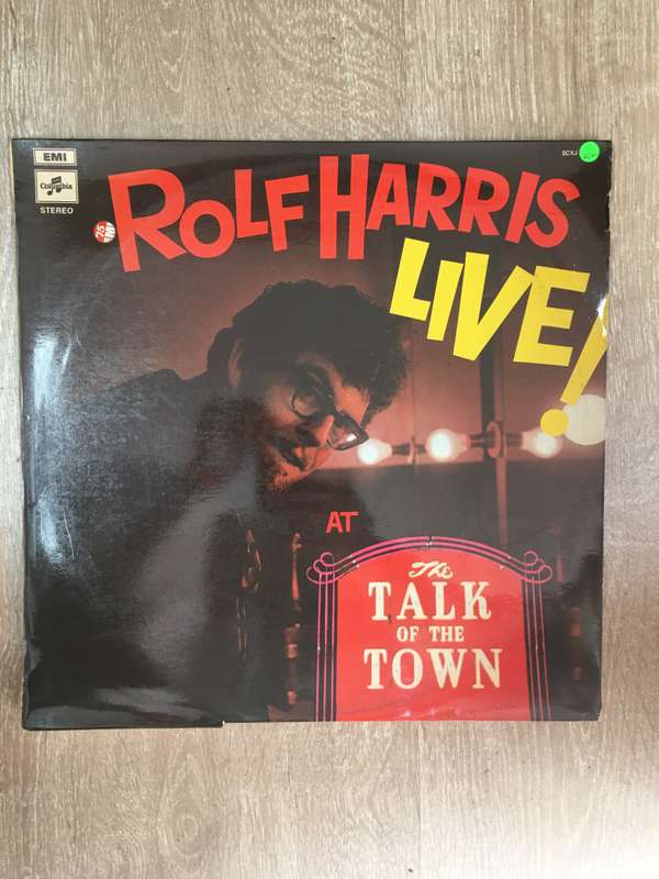 Rolf Harris - Live At The Talk Of The Town - Vinyl LP Record - Opened  - Very-Good+ Quality (VG+)