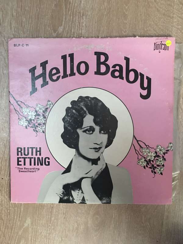 Ruth Etting  Hello Baby - Vinyl LP Record - Opened  - Very-Good+ Quality (VG+)
