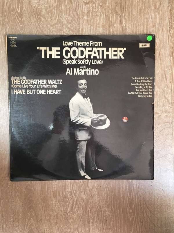 Al Martino - Love Theme from The Godfather - Vinyl LP Record - Opened  - Very-Good+ Quality (VG+)