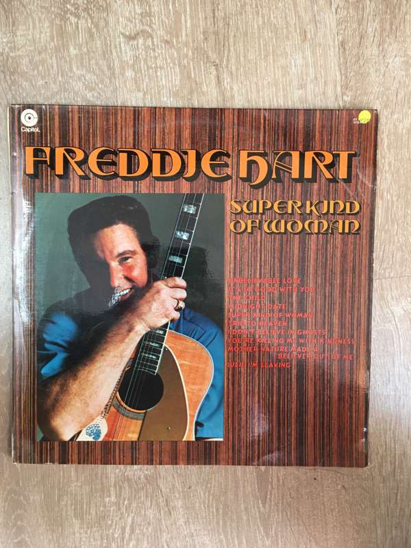 Freddie Hart - Super Kind of Woman - Vinyl LP Record - Opened  - Very-Good+ Quality (VG+)
