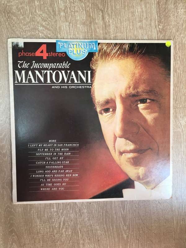 Incomparable Mantovani - Vinyl LP Record - Opened  - Very-Good+ Quality (VG+)