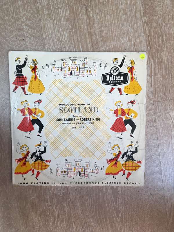 John Laurie and Robert King- Words and Music of Scotland - Vinyl LP Record - Opened  - Very-Good+...