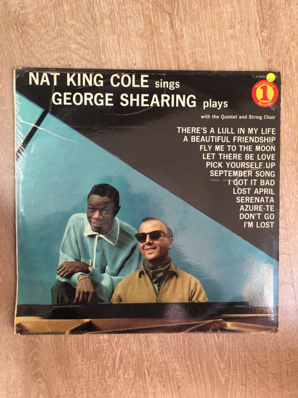 Nat King Cole Sings George Shearing Plays - Vinyl LP Record - Opened  - Very-Good+ Quality (VG+)