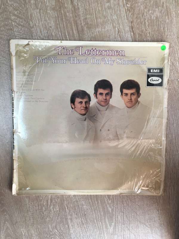 The Lettermen - Put Your Head on My Shoulder - Vinyl LP Record - Opened  - Very-Good Quality (VG)