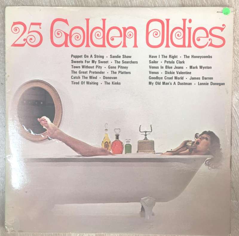 25 Golden Oldies - Vinyl LP Record - Opened  - Very-Good Quality (VG)