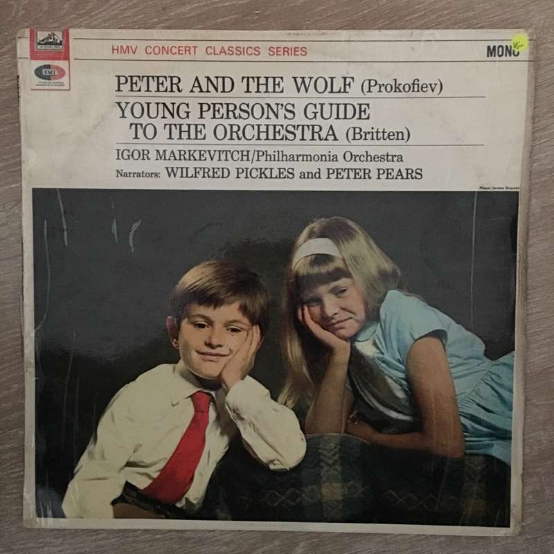 Prokofiev - Peter and The Wolf, Britten - A Young Person's Guide To The Orchestra -  Vinyl LP Rec...