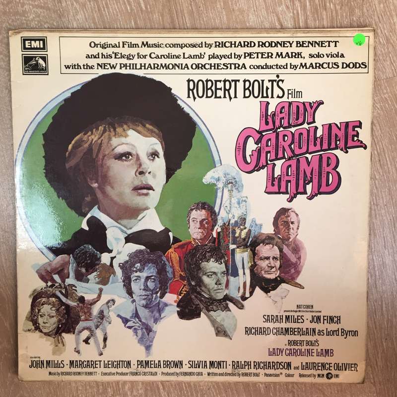 Lady Caroline Lamb - Robert Bolts Film - Vinyl LP Record (VG)