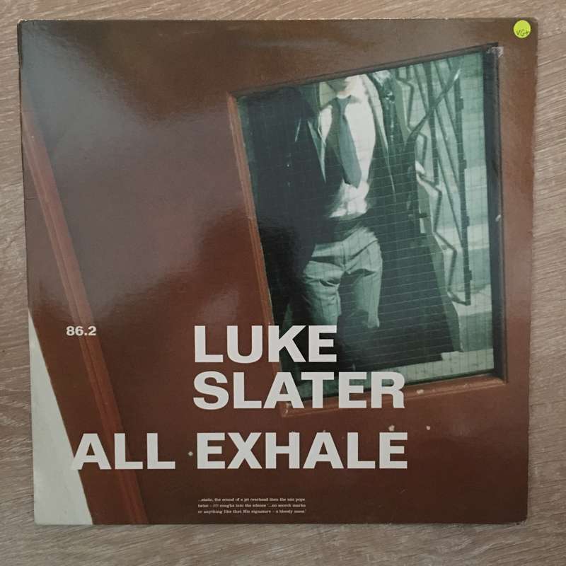 Luke Slater  All Exhale - Vinyl LP Record  - Opened  - Very-Good+ Quality (VG+)