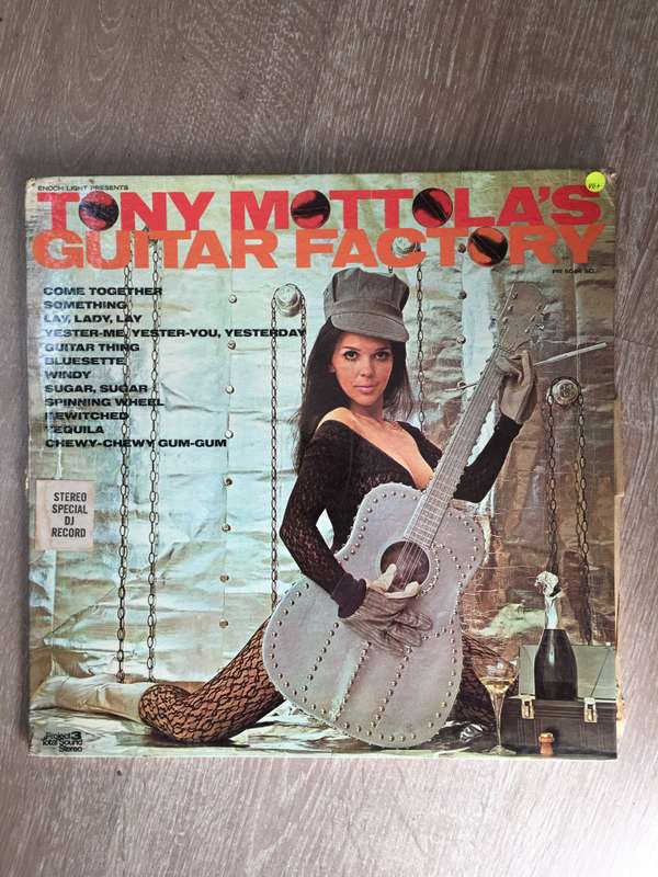 Tony Mottola's Guitar Factory -  Vinyl LP Record - Opened  - Very-Good+ Quality (VG+)