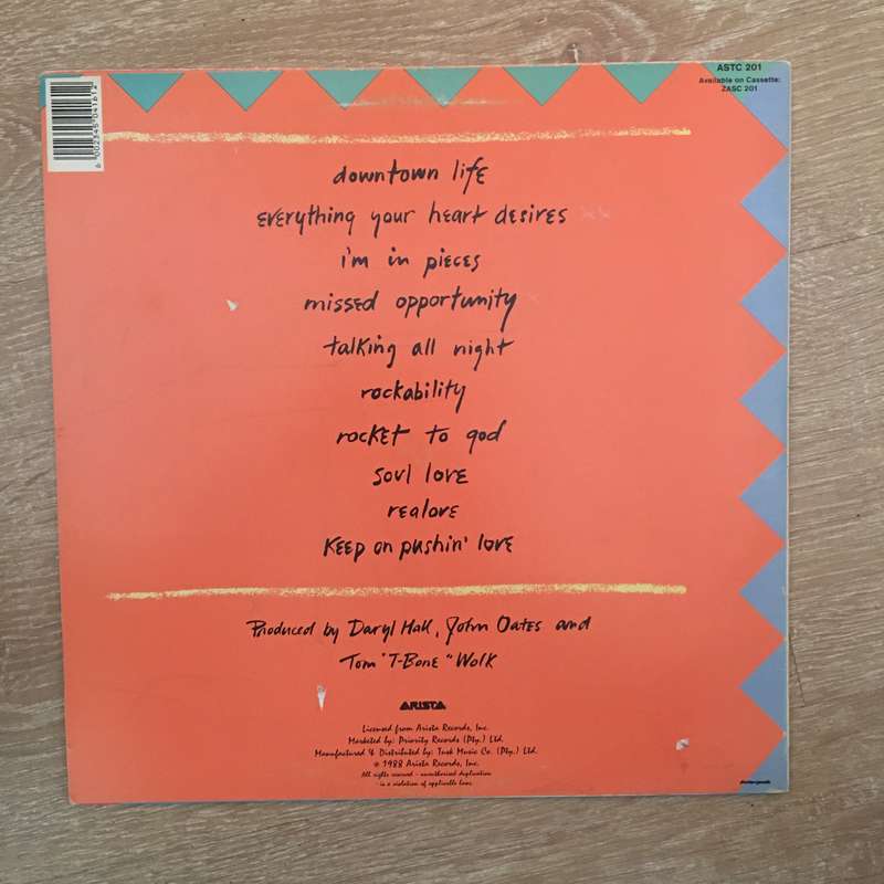 Daryl Hall & John Oates - Ooh Yeah - Vinyl LP Record - Opened  - Very-Good+ Quality (VG+)