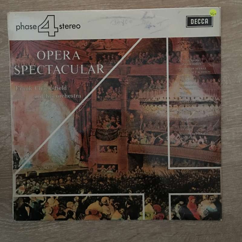 Frank Chacksfield And His Orchestra - Opera Spectacular -  Vinyl LP Record - Opened  - Very-Good+...