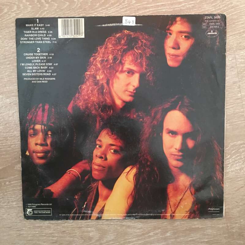Dan Reed Network - Slam - Vinyl LP Record - Opened  - Very-Good Quality (VG)