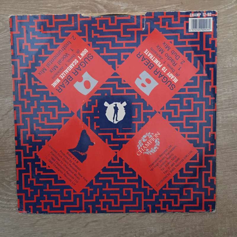 Sugar Bear  Don't Scandalize Mine / Ready To Penetrate - Vinyl Record  - Opened  - Very-Goo...