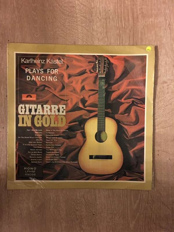 Karlheinz Kastel  Gitarre In Gold -  Vinyl LP Record - Opened  - Very-Good+ Quality (VG+)