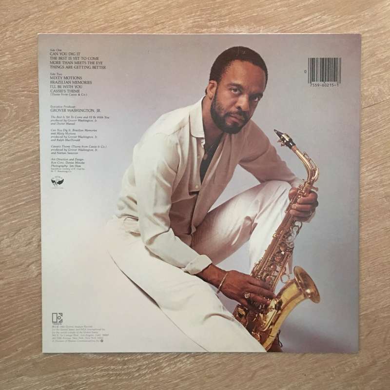Grover Washington, Jr.  The Best Is Yet To Come  Vinyl LP Record - Opened  - Very-Goo...