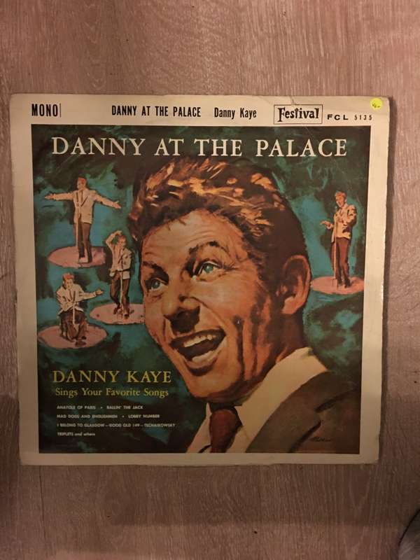 Danny Kaye- Danny At The Palace - Vinyl LP Record - Opened  - Very-Good+ Quality (VG+)