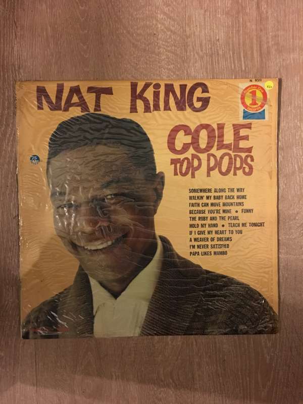 Nat King Cole - Top Pops - Vinyl LP Record - Opened  - Very-Good+ Quality (VG+)