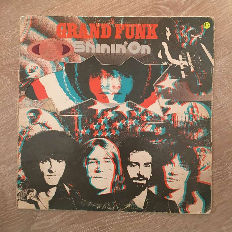 Grand Funk - Shinin' On - Vinyl LP Record - Opened  - Good+ Quality (G+)