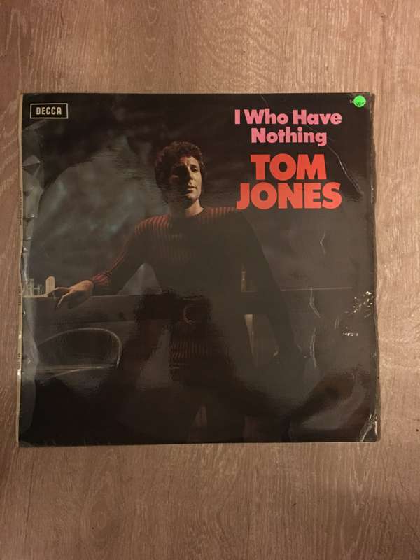Tom Jones - I Who Have Nothing - Vinyl LP Record - Opened  - Very-Good+ Quality (VG+)