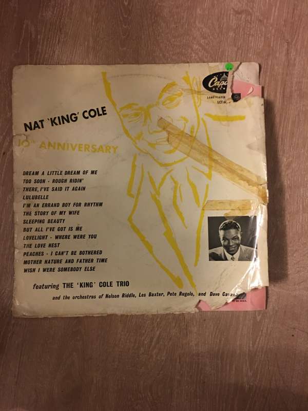 Nat King Cole - 10th Anniversary - Vinyl LP Record - Opened  - Good+ Quality (G+) - Note Picture ...